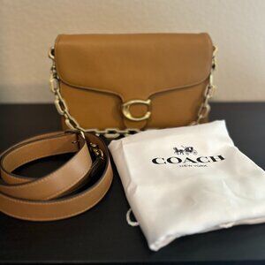 Coach Chain Tabby in Honey Brown